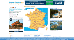Desktop Screenshot of france-camping.org
